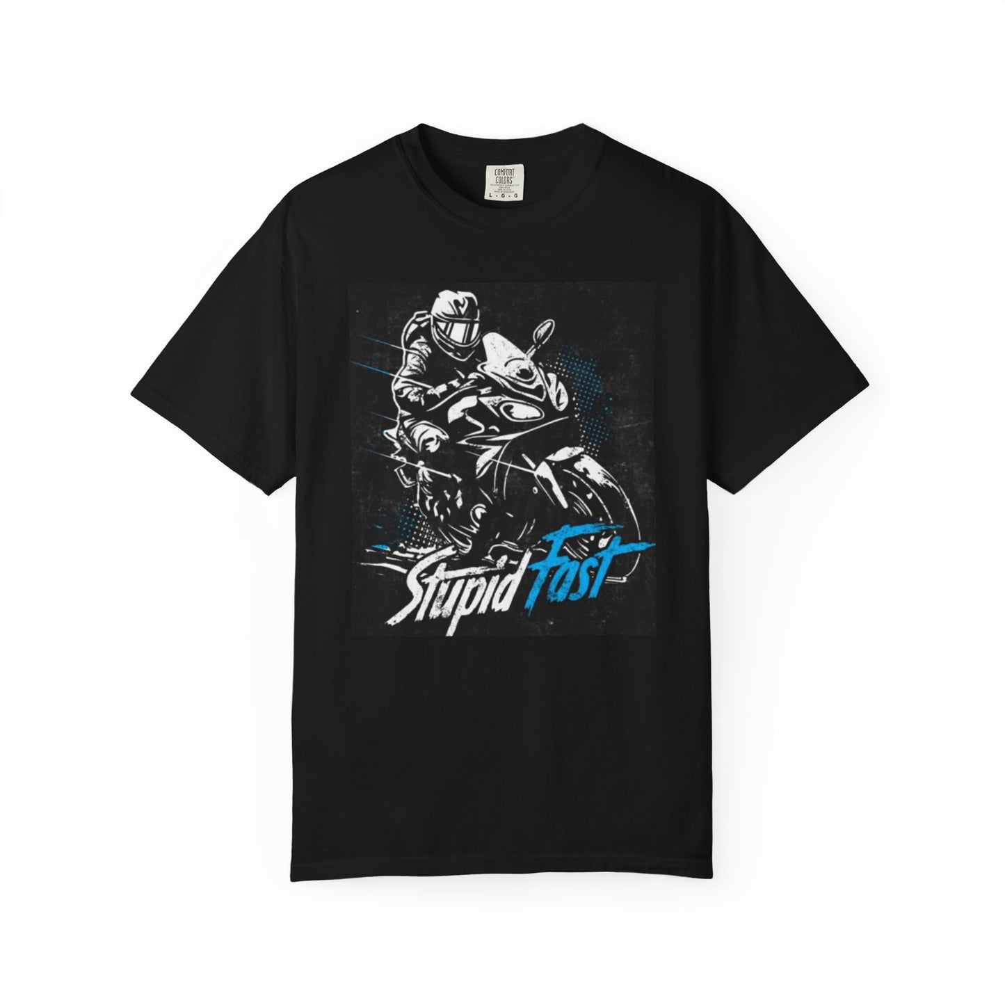 Stupid Fast Motorcycle T-Shirt, Unisex Tee for Bike Lovers, Perfect Gift for Riders, Casual Wear, Motorcycle Racing Apparel