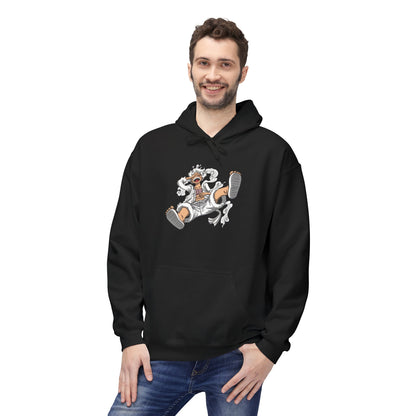One Piece Luffy Gear 5 Hoodie – Anime Graphic Hoodie for Otaku & One Piece Fans | Unisex Streetwear