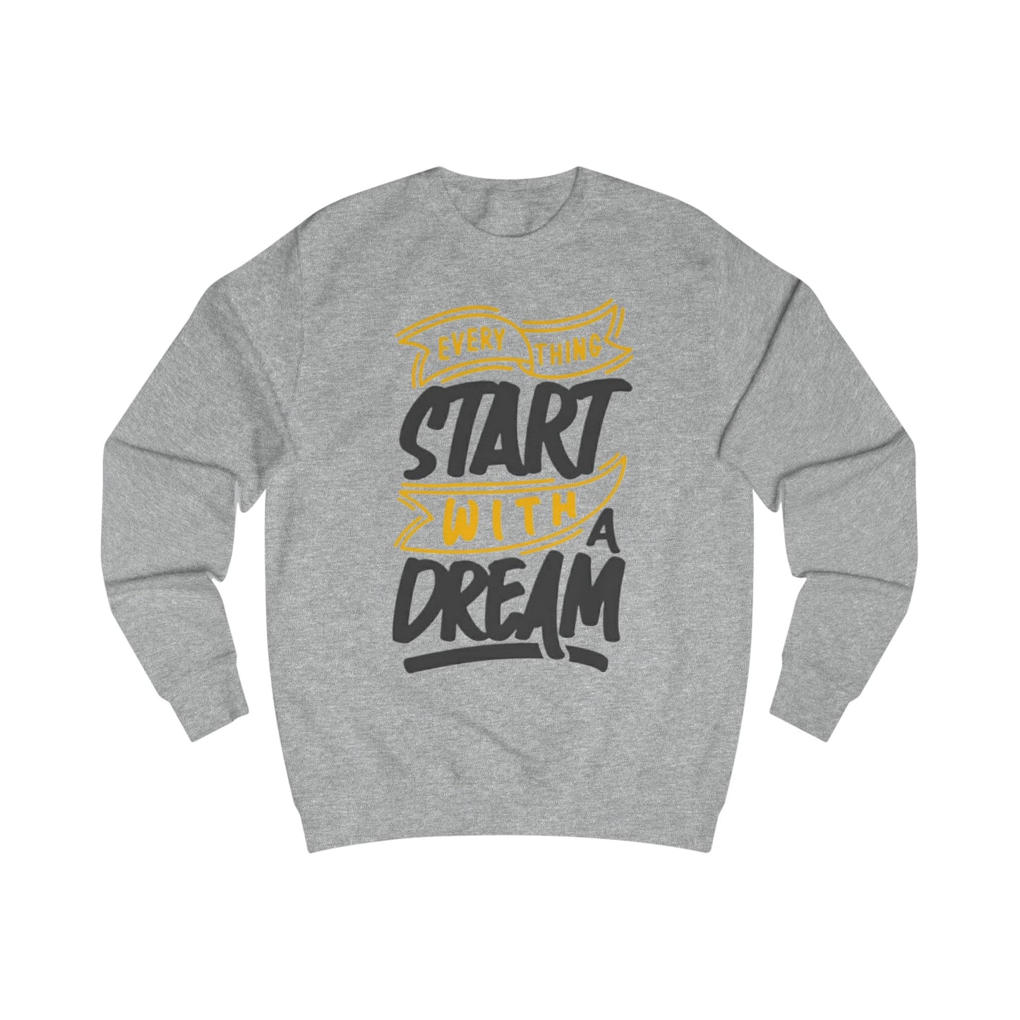 Minimalist Inspirational Sweatshirt – Motivational Quote Pullover for Women & Men | Cozy Casual Hoodie Style