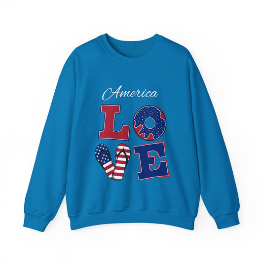 Country Love Sweatshirt – Western Graphic Pullover for Women & Men