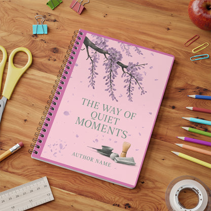 Journal - Descent Book Cover Design, A5 Softcover Notebook