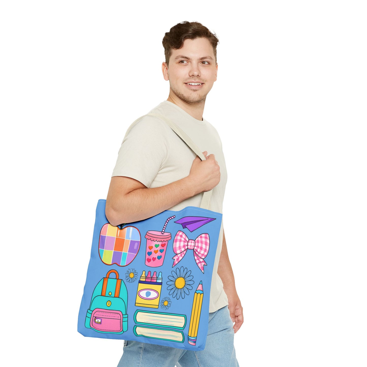 School Theme Tote Bag