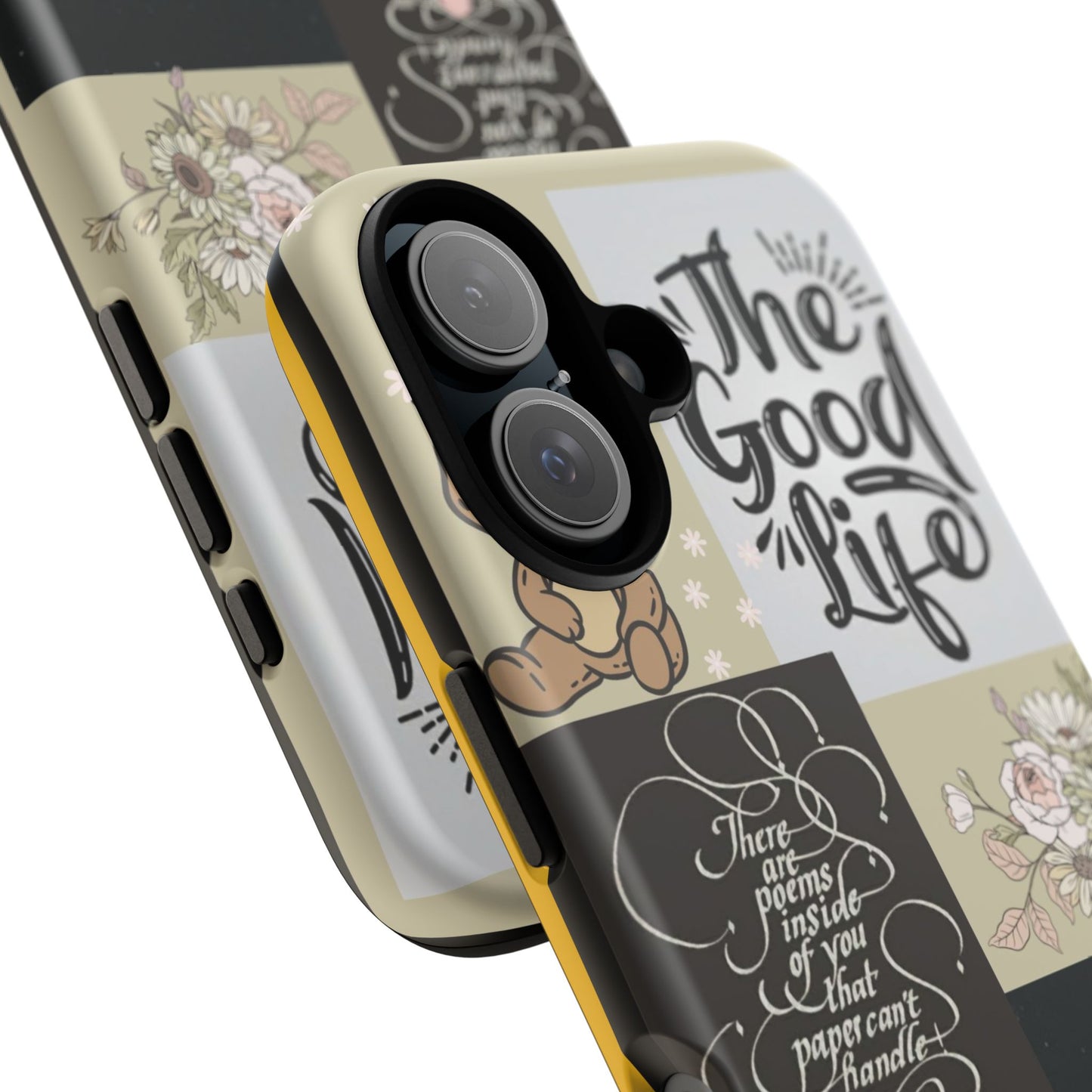 Phone Case - Yellow Astheric Design