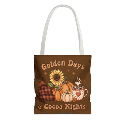 Fall Tote Bag - Cozzy Fall Design