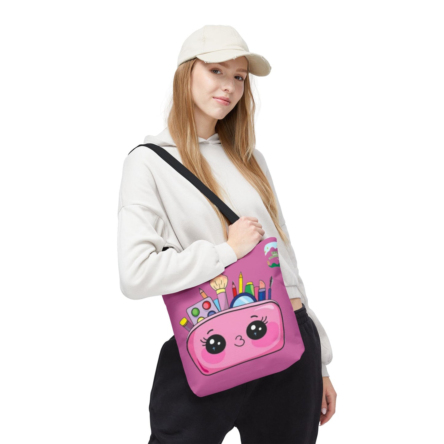 Pink Travel Tote Bag