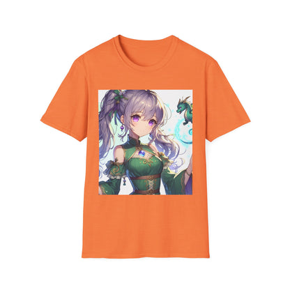 Anime Girl T-Shirt – Softstyle Japanese Graphic Tee for Otaku & Anime Fans