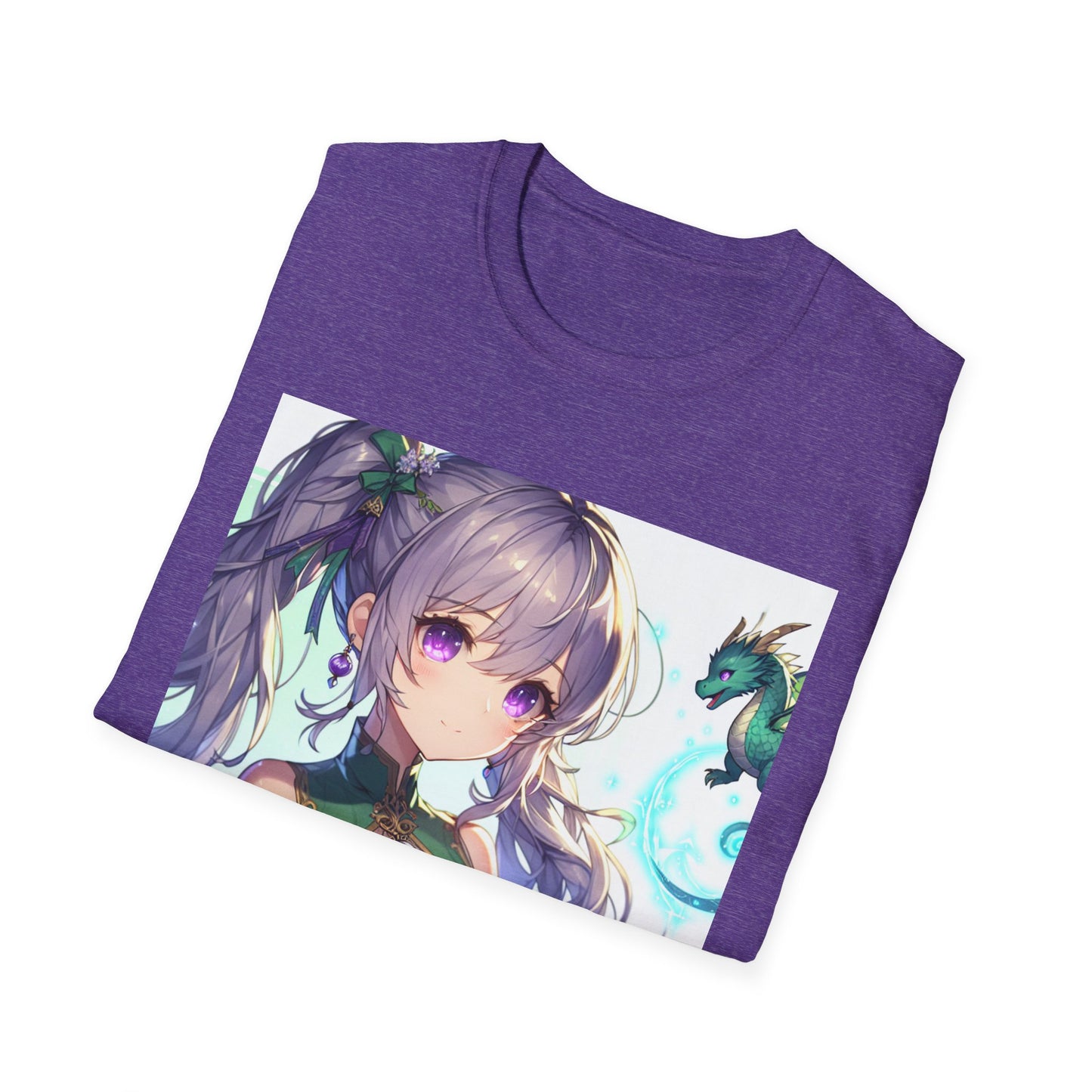 Anime Girl T-Shirt – Softstyle Japanese Graphic Tee for Otaku & Anime Fans