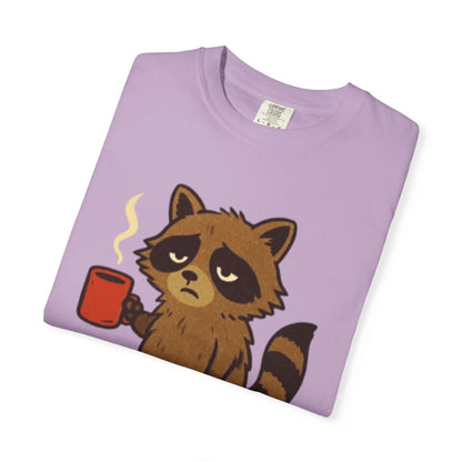 Cat T-shirt Simple Design - Unisex Garment-Dyed