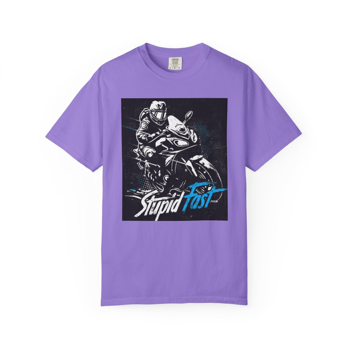 Stupid Fast Motorcycle T-Shirt, Unisex Tee for Bike Lovers, Perfect Gift for Riders, Casual Wear, Motorcycle Racing Apparel