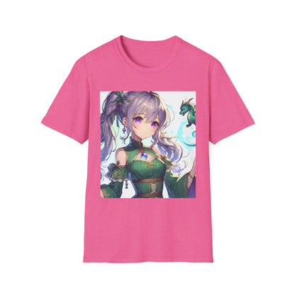 Anime Girl T-Shirt – Softstyle Japanese Graphic Tee for Otaku & Anime Fans