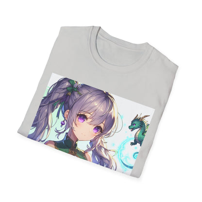 Anime Girl T-Shirt – Softstyle Japanese Graphic Tee for Otaku & Anime Fans