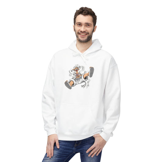 One Piece Luffy Gear 5 Hoodie – Anime Graphic Hoodie for Otaku & One Piece Fans | Unisex Streetwear