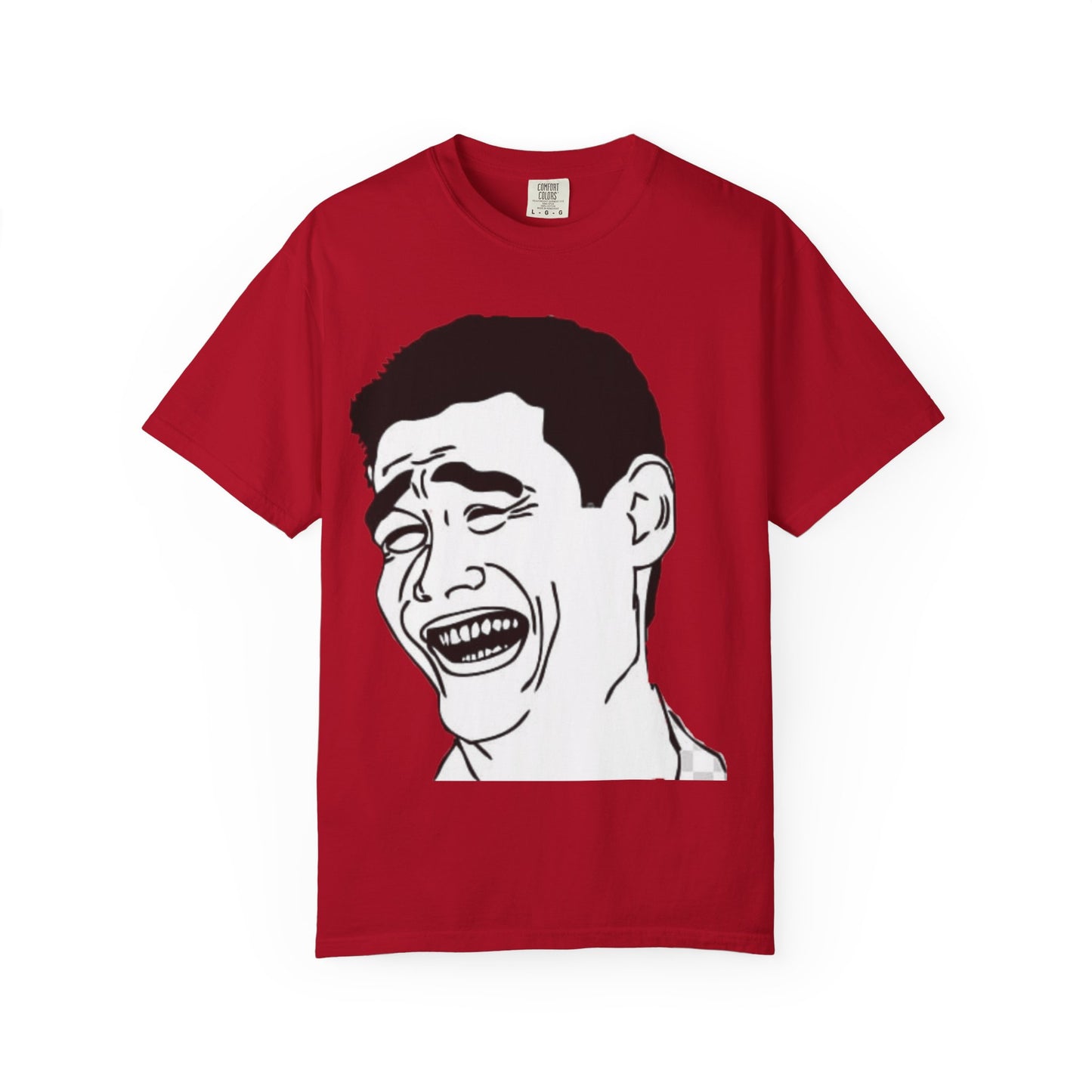 Laughing Man Meme T-Shirt – Funny Unisex Internet Graphic Tee for Meme Lovers & Trendy Streetwear Fans