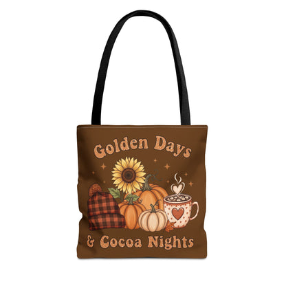 Fall Tote Bag - Cozzy Fall Design