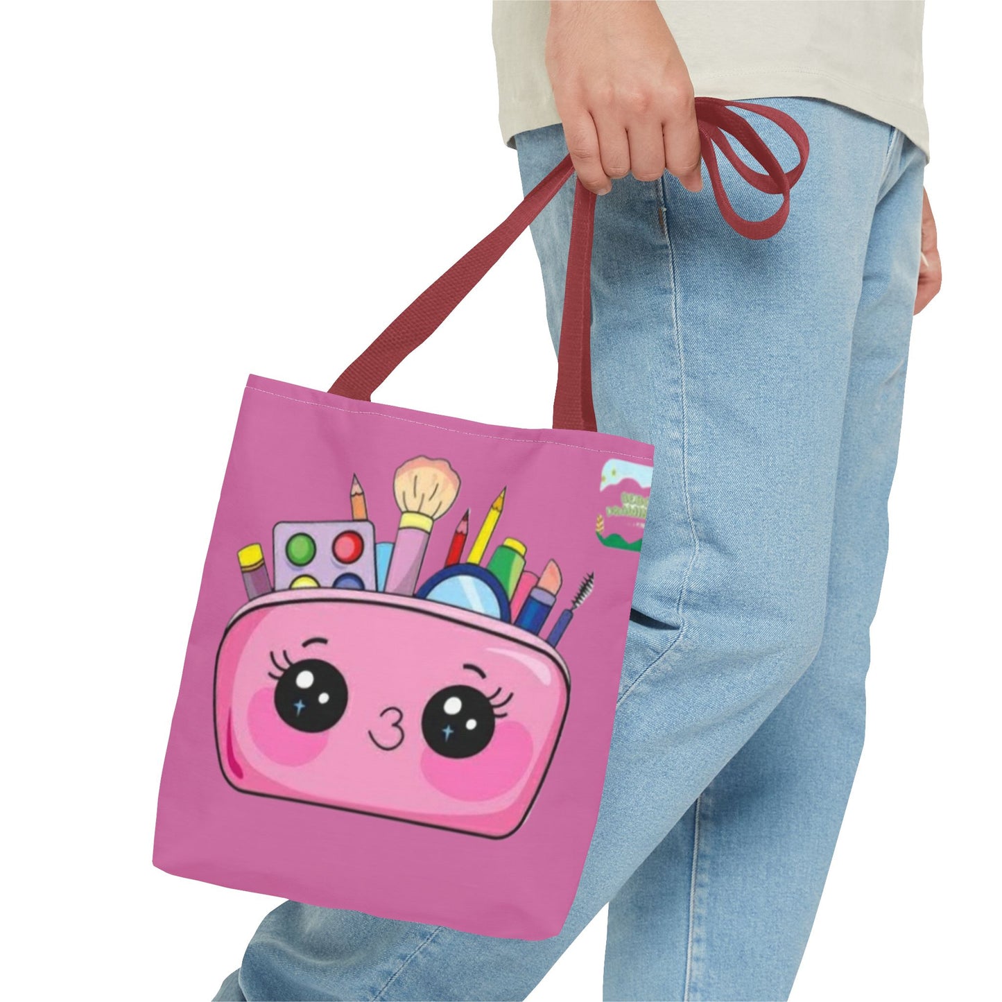 Pink Travel Tote Bag