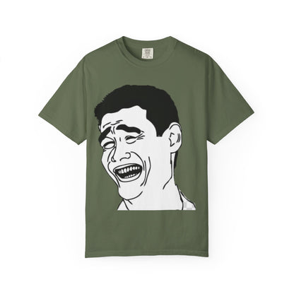 Laughing Man Meme T-Shirt – Funny Unisex Internet Graphic Tee for Meme Lovers & Trendy Streetwear Fans