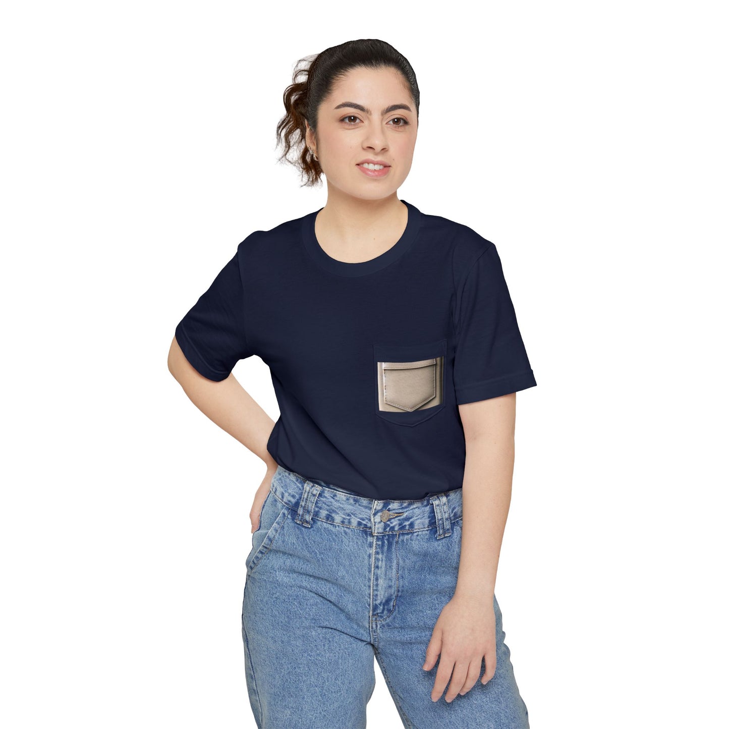 Casual Pocket T-Shirt for Everyday Wear, Unisex Summer Tee, Stylish Gift for Him/Her, Perfect for Festivals & Vacations, Minimalist Design