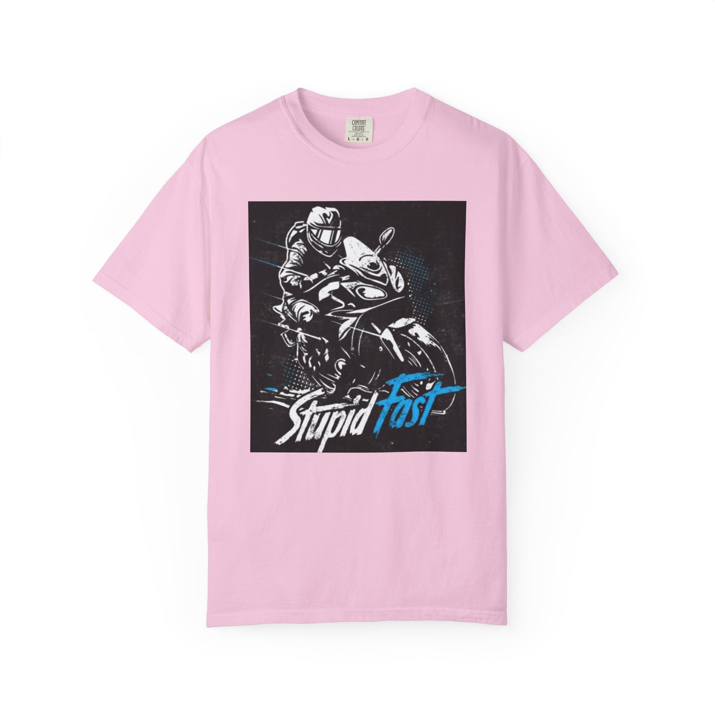 Stupid Fast Motorcycle T-Shirt, Unisex Tee for Bike Lovers, Perfect Gift for Riders, Casual Wear, Motorcycle Racing Apparel