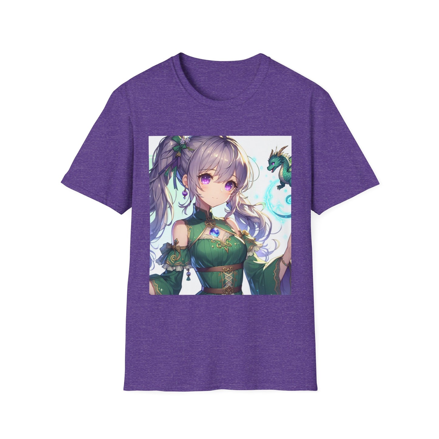 Anime Girl T-Shirt – Softstyle Japanese Graphic Tee for Otaku & Anime Fans
