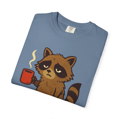 Cat T-shirt Simple Design - Unisex Garment-Dyed