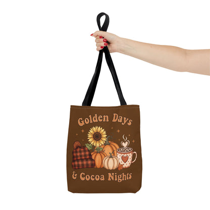 Fall Tote Bag - Cozzy Fall Design