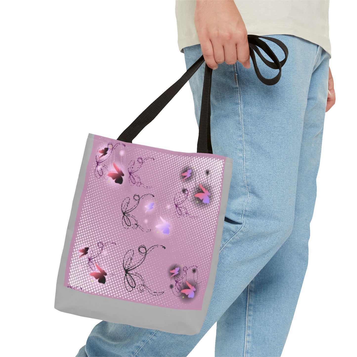 Pink Tote Bag - Beautyfull Pink Bag Design