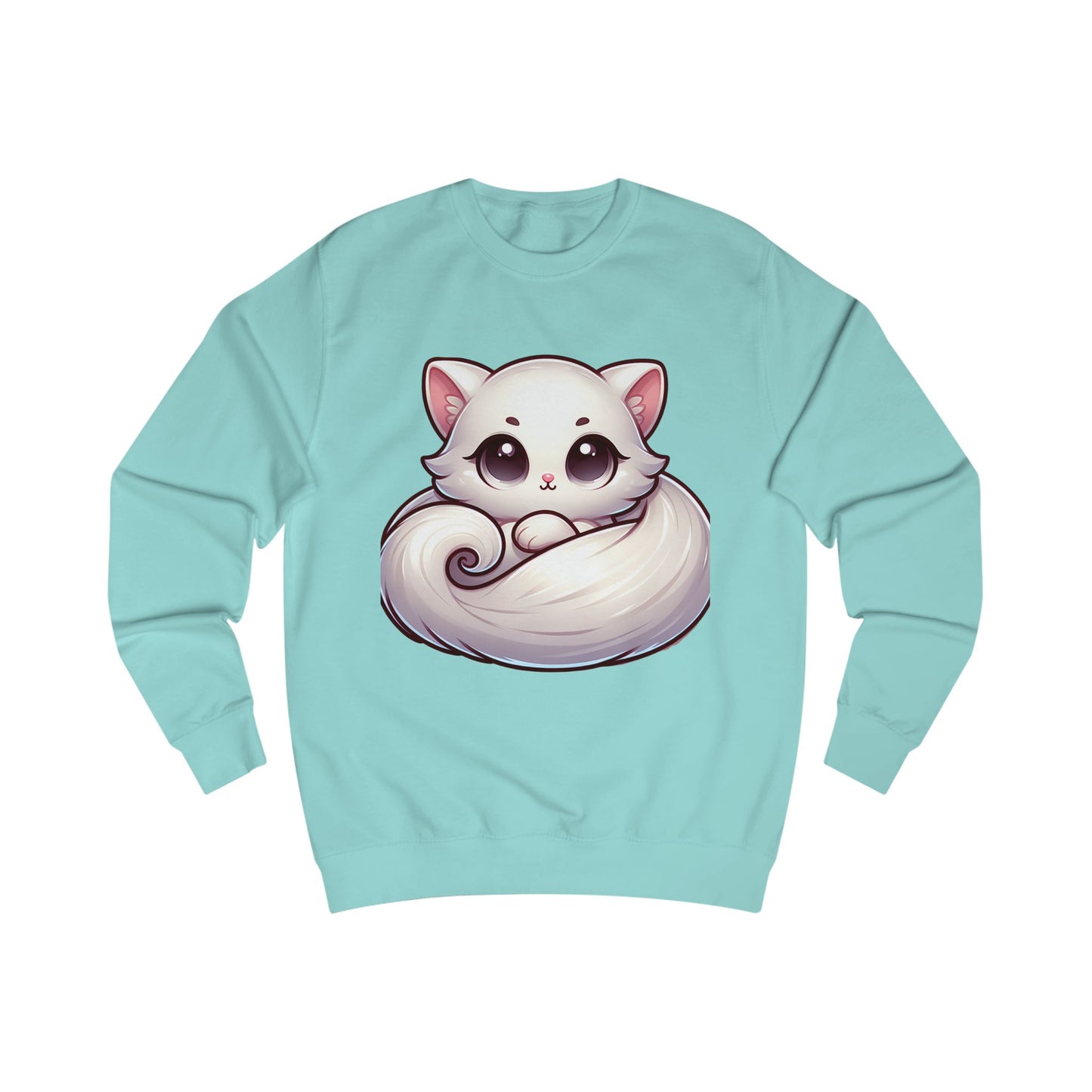 White Cat Lover Sweatshirt