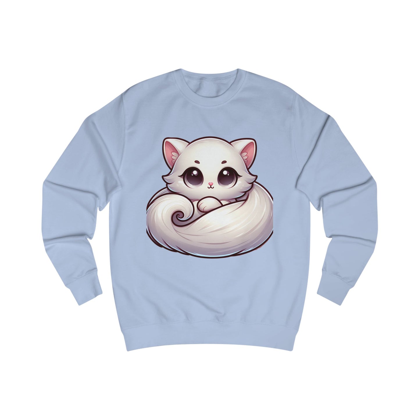 White Cat Lover Sweatshirt