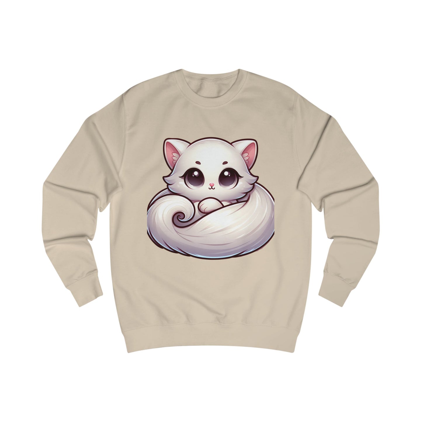 White Cat Lover Sweatshirt