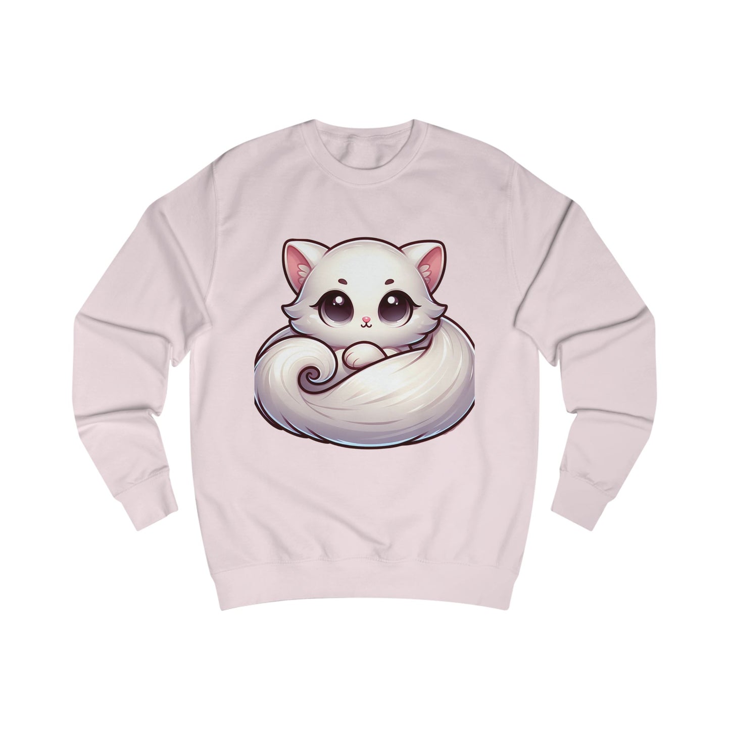 White Cat Lover Sweatshirt