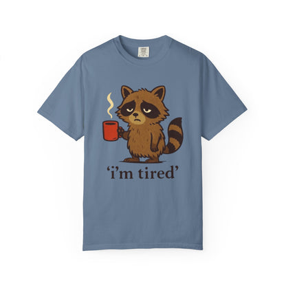 Cat T-shirt Simple Design - Unisex Garment-Dyed