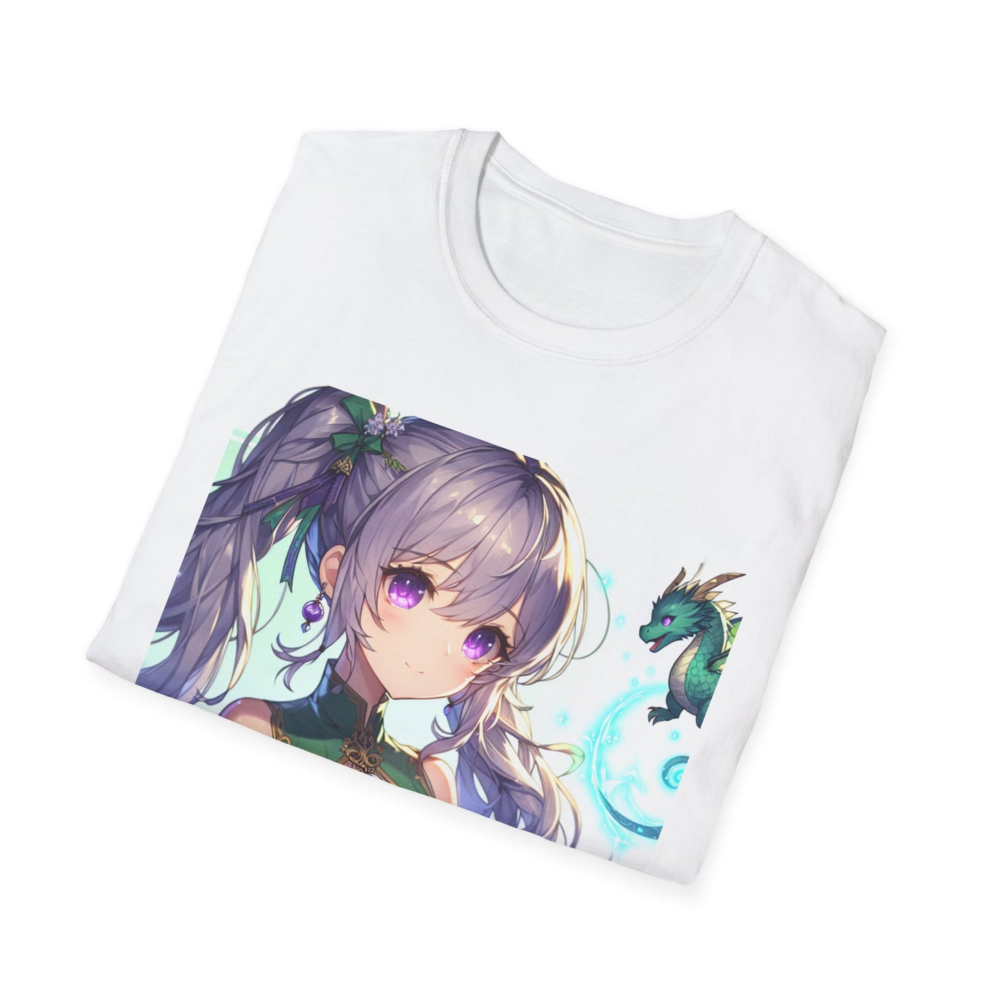 Anime Girl T-Shirt – Softstyle Japanese Graphic Tee for Otaku & Anime Fans