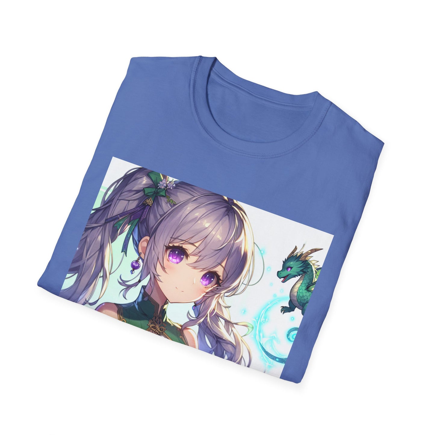 Anime Girl T-Shirt – Softstyle Japanese Graphic Tee for Otaku & Anime Fans