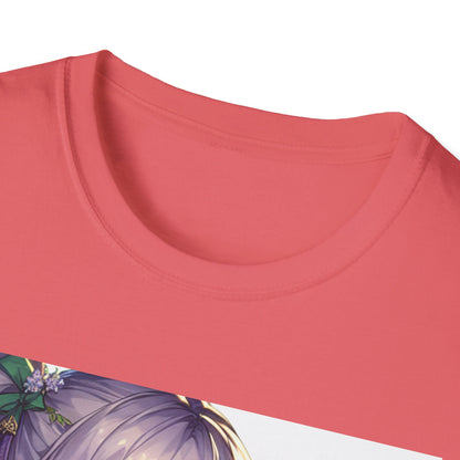 Anime Girl T-Shirt – Softstyle Japanese Graphic Tee for Otaku & Anime Fans